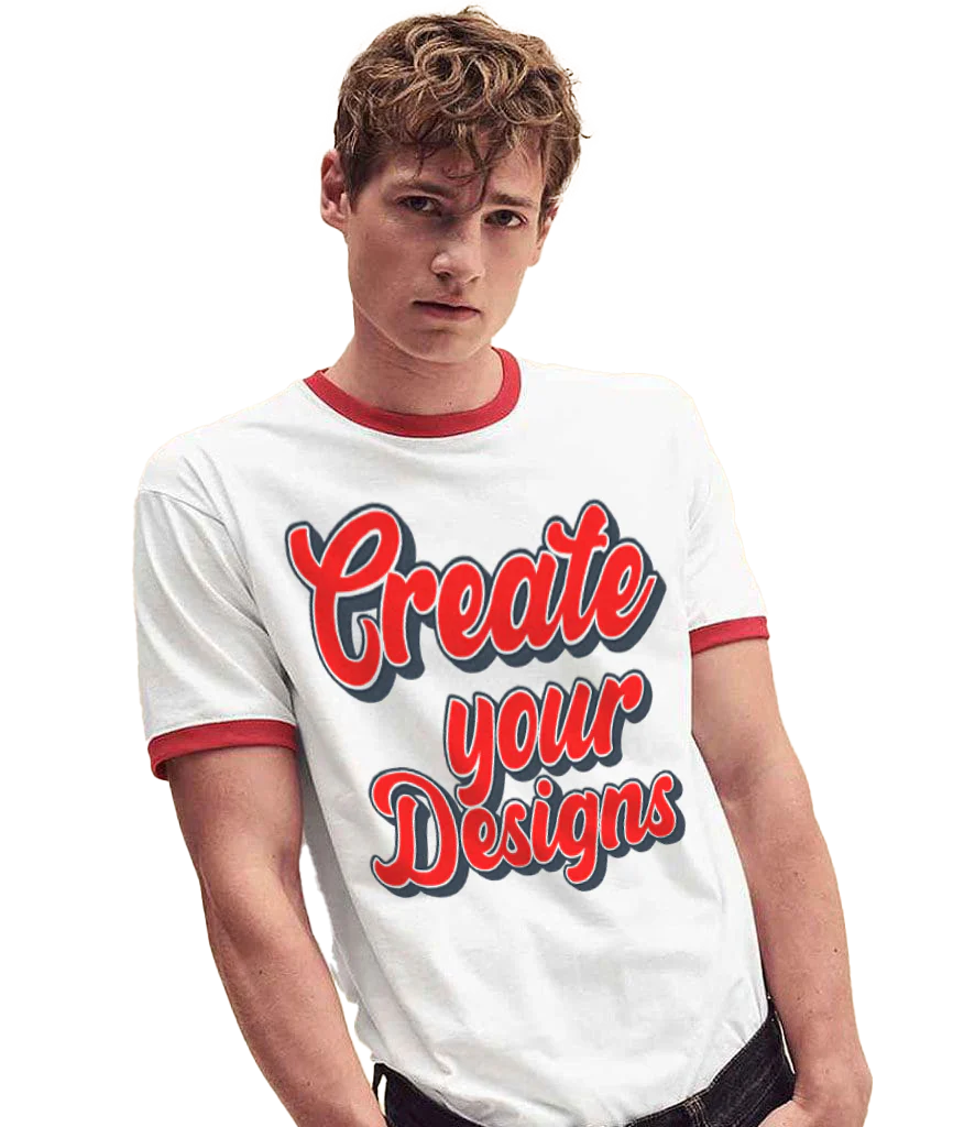 Men's fitted ringer t-shirt