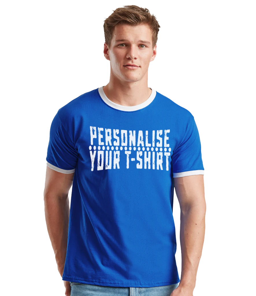 Men's fitted ringer t-shirt - Image 3