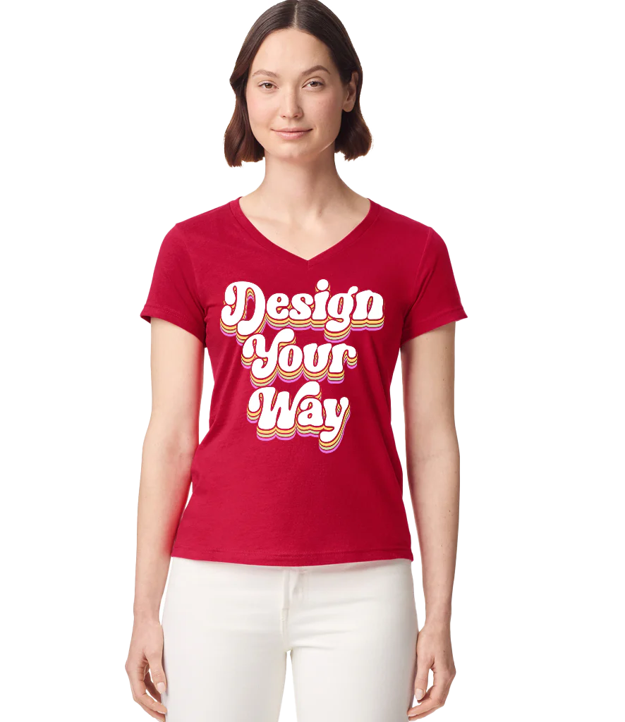 V-neck jersey t-shirt - Image 3