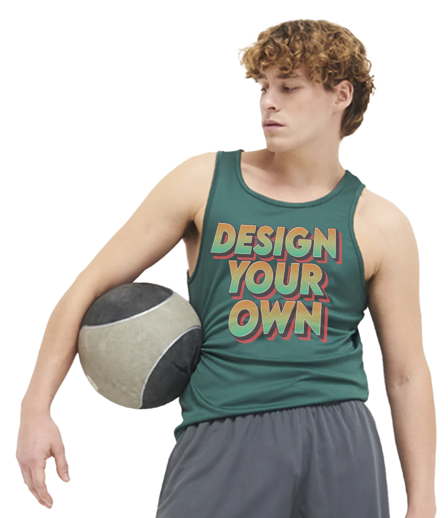 Men's technical vest top - Image 3