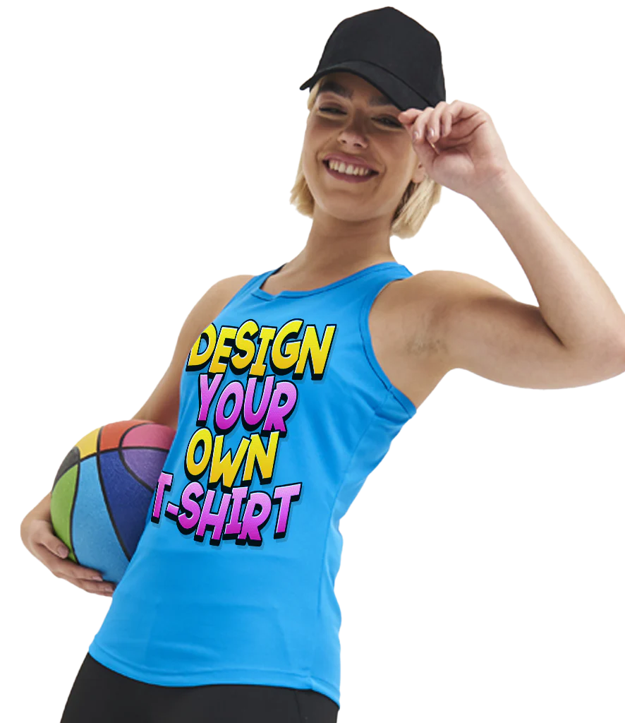 Women's technical vest top - Image 2