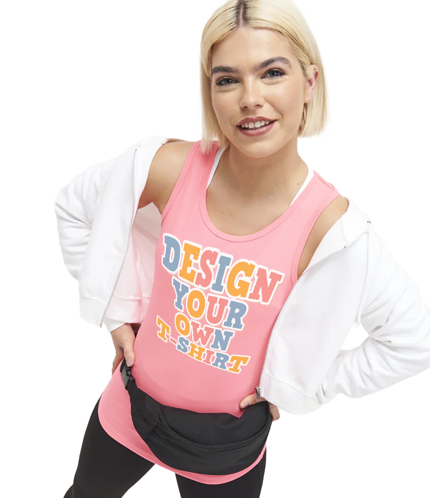 Women's technical vest top - Image 3