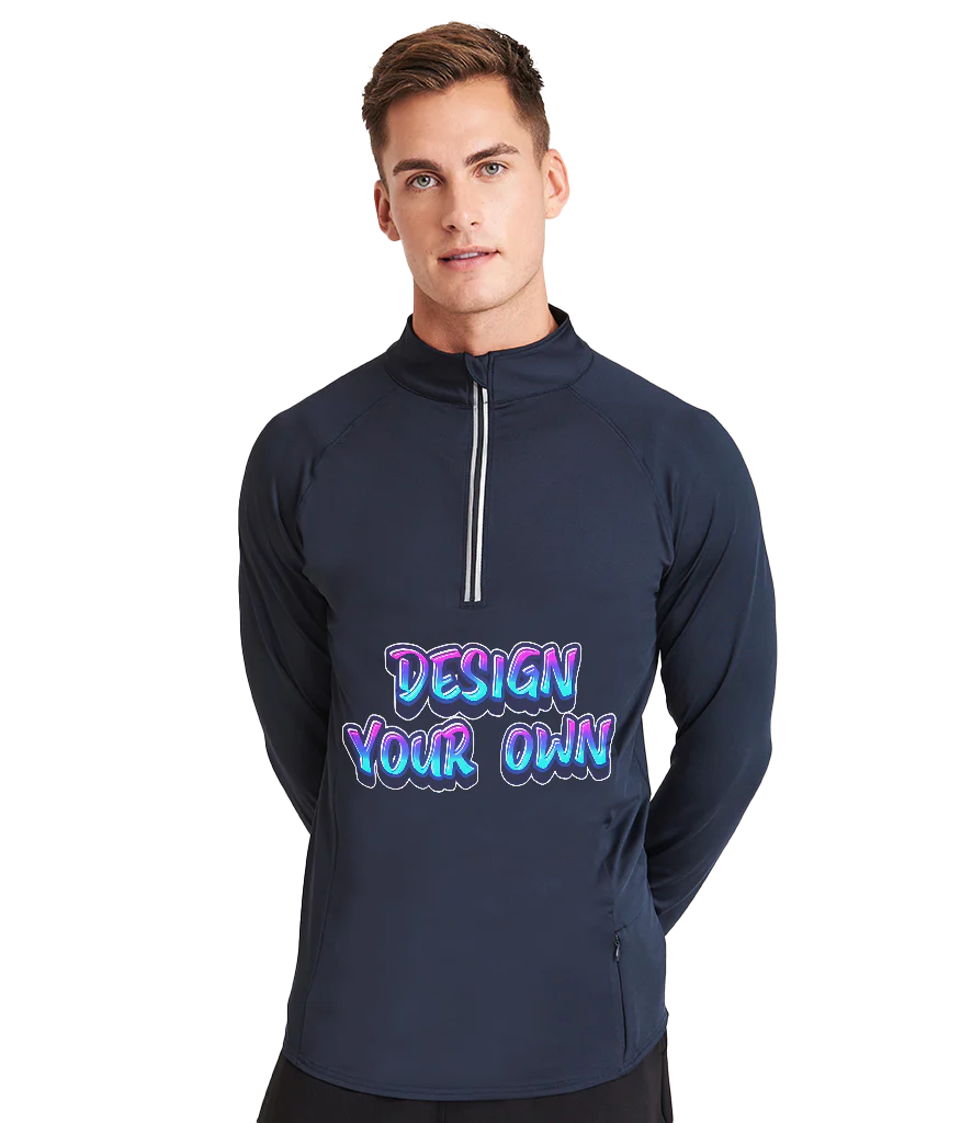 Men's Cool-Flex™ half zip sports top - Image 2