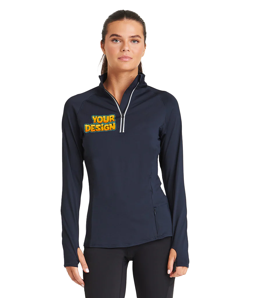 Women's Cool-Flex™ half zip sports top - Image 3