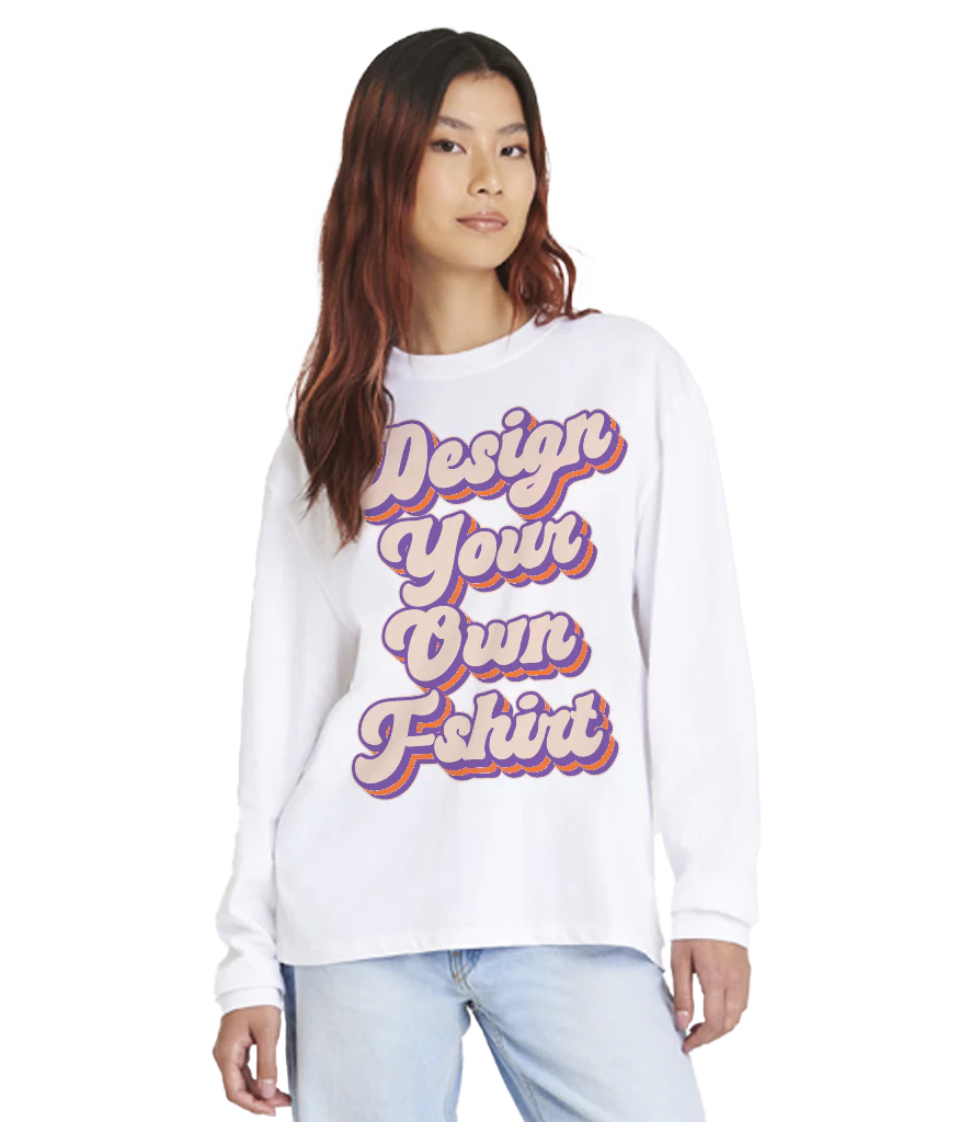 Unisex oversize long sleeve t-shirt