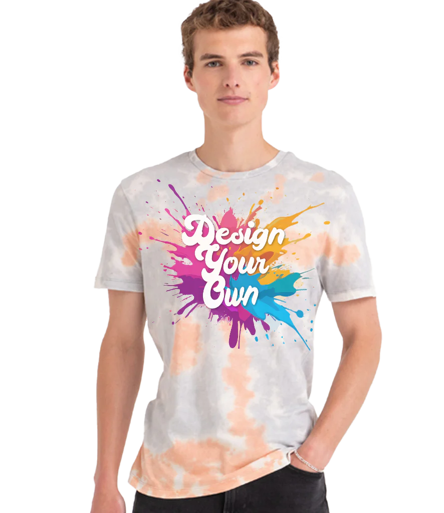 Vintage colour splash t-shirt - Image 3