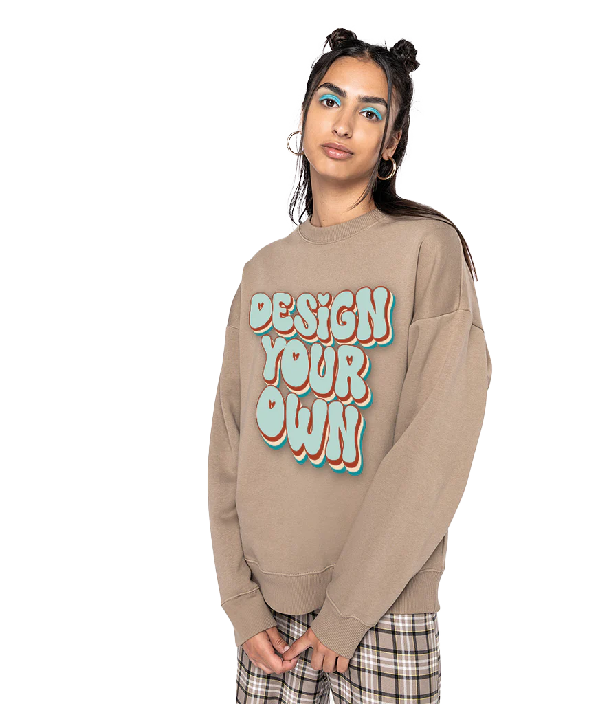 Unisex oversized organic sweatshirt - Image 2