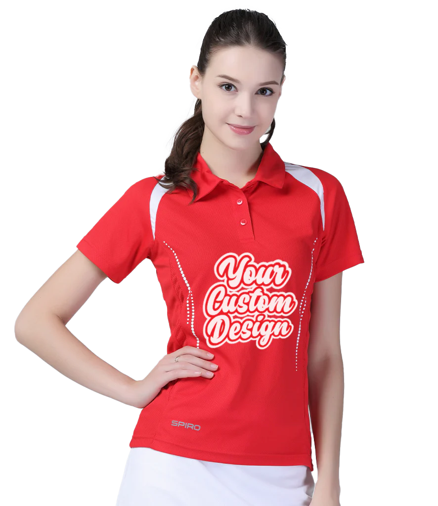 Women's sports polo shirt - Image 2