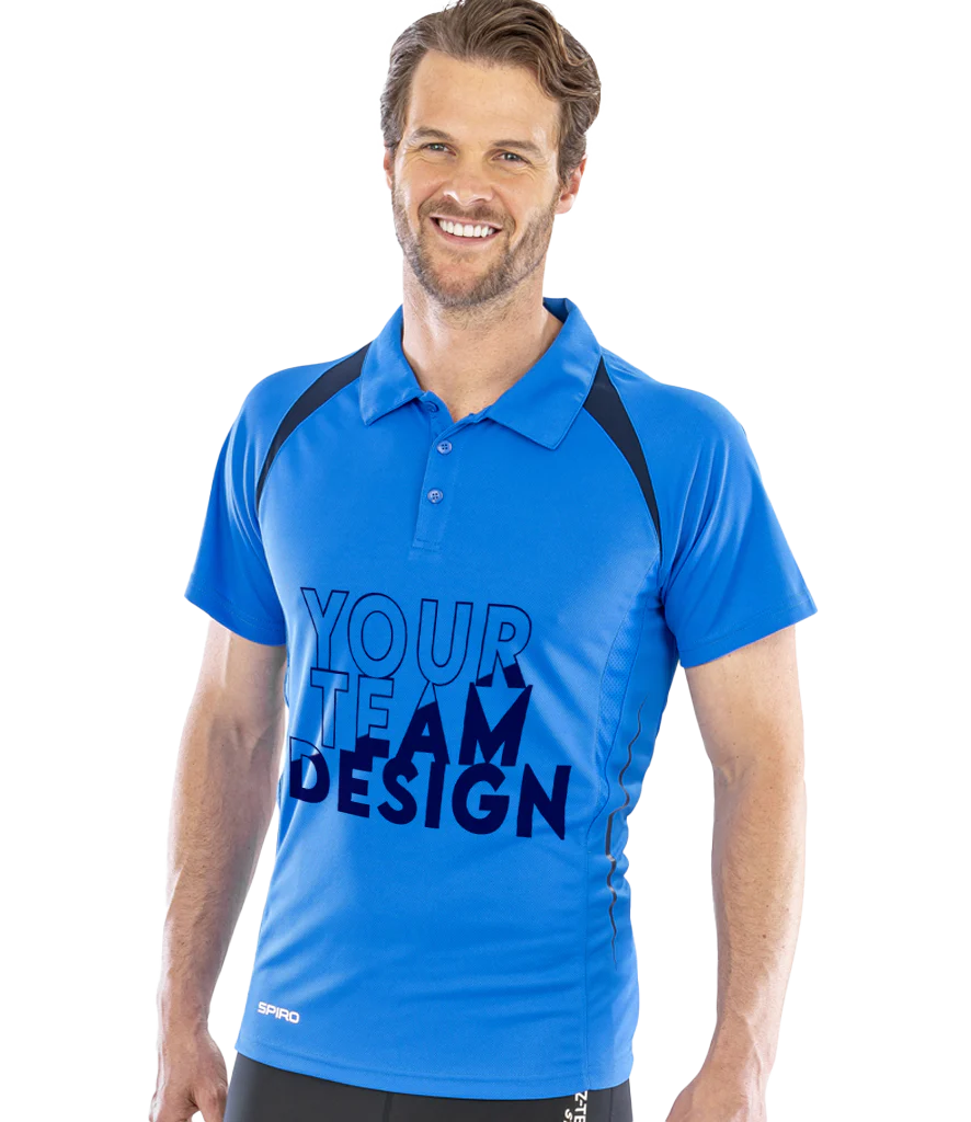 Men's active polo t-shirt - Image 3