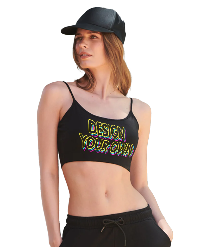 Sustainable cropped cami vest top - Image 2
