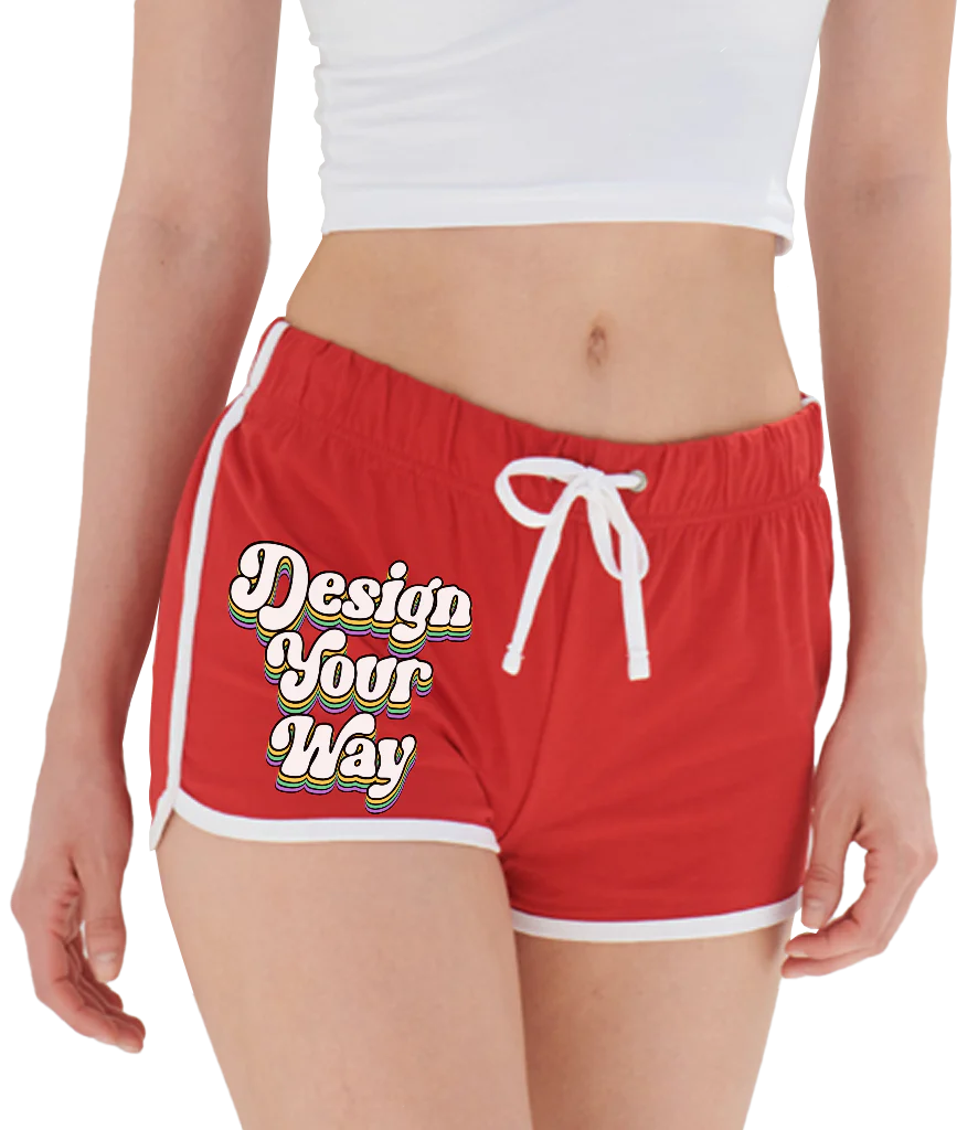Ladies retro shorts - Image 2