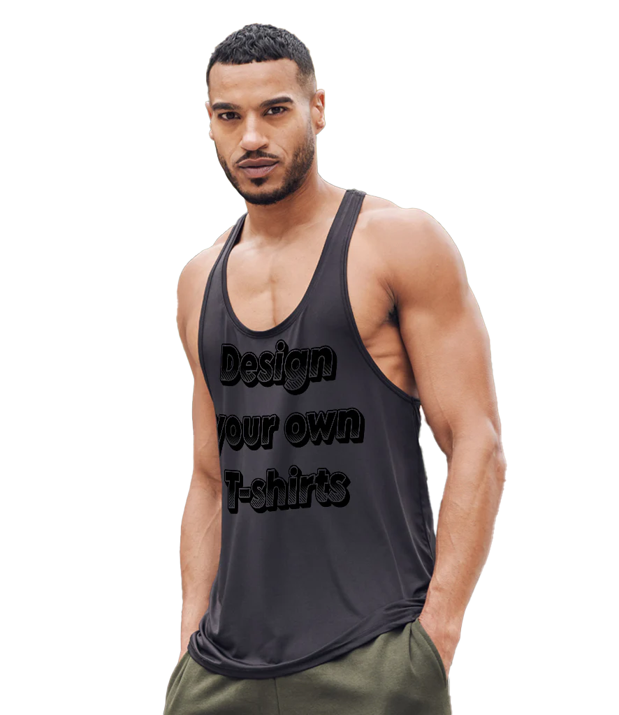 Men's sports muscle vest